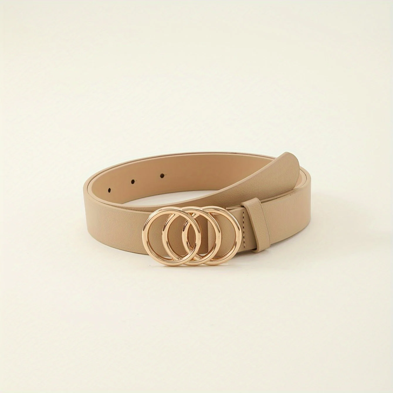 Michelle™ | Simple Solid Leather Belt - Image 3