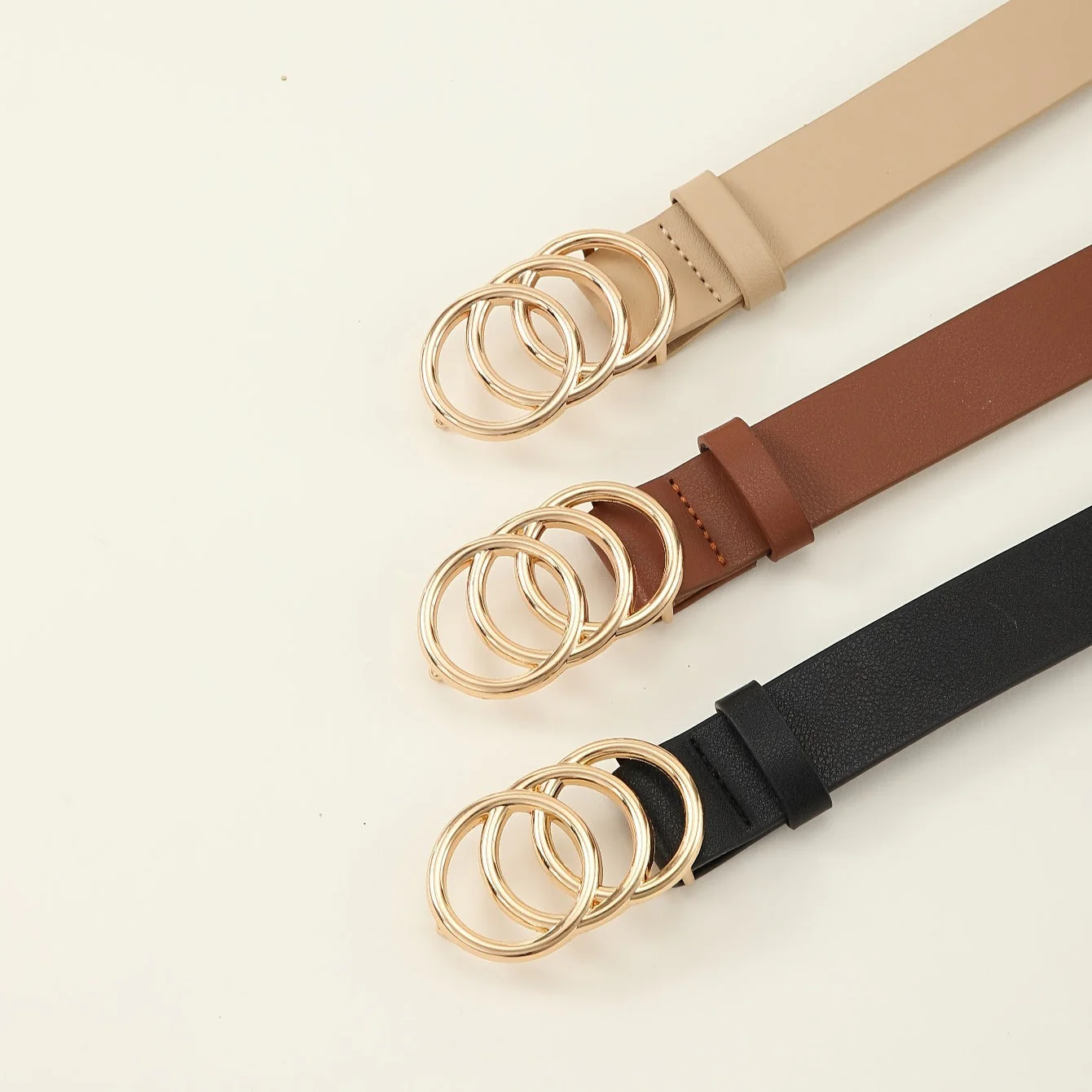 Michelle™ | Simple Solid Leather Belt - Image 4