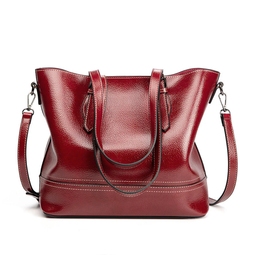 Alice™ | Everyday Leather Shoulder Bag - Image 4