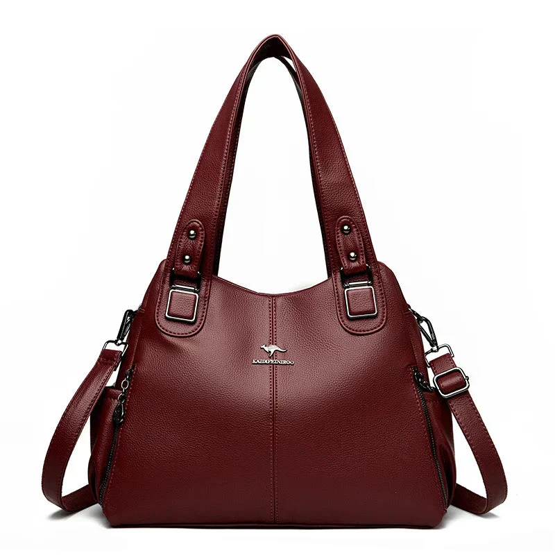 Amelia™ | Vintage Leather Shoulder Bag - Image 6