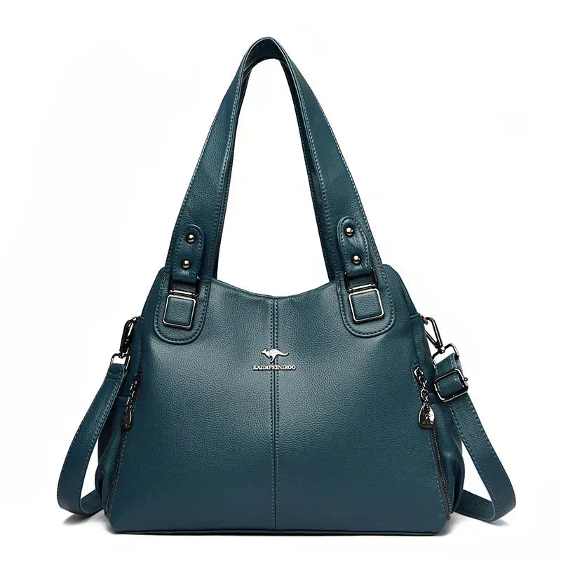 Amelia™ | Vintage Leather Shoulder Bag - Image 7