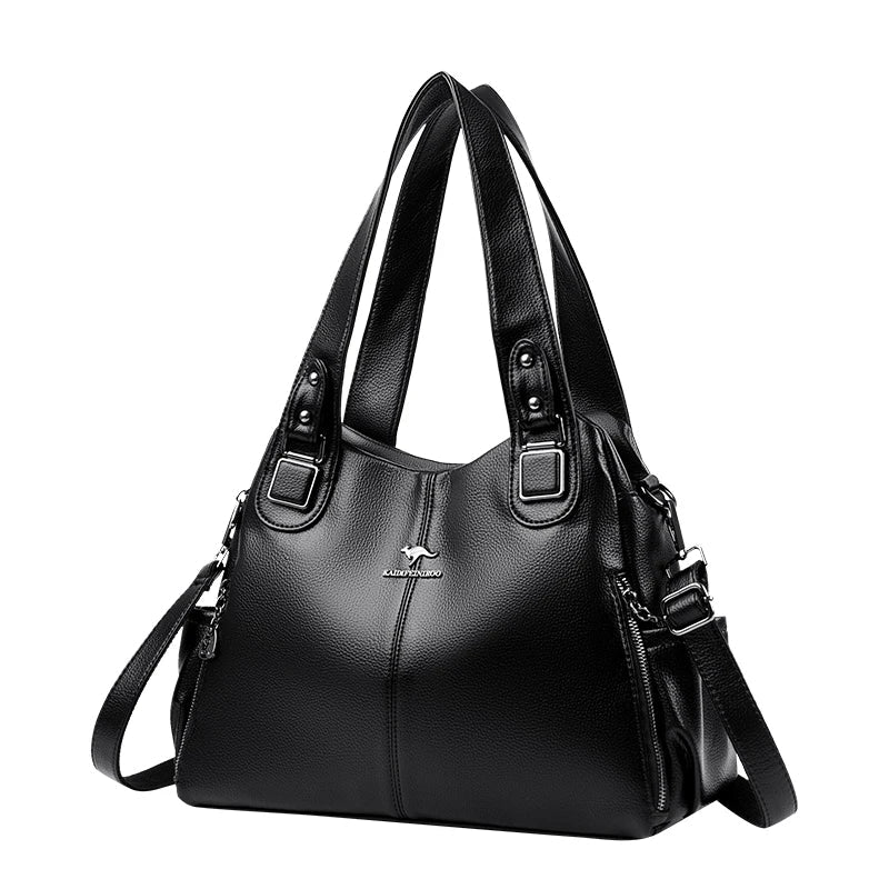 Amelia™ | Vintage Leather Shoulder Bag - Image 8