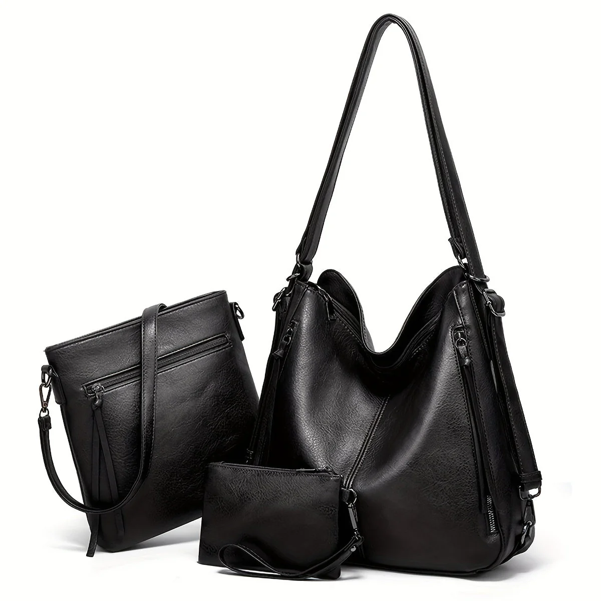 Amelia™ | Vintage Leather Tote Bag - Image 4