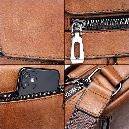 Cynthia™ | Practical Leather Bag - Image 6