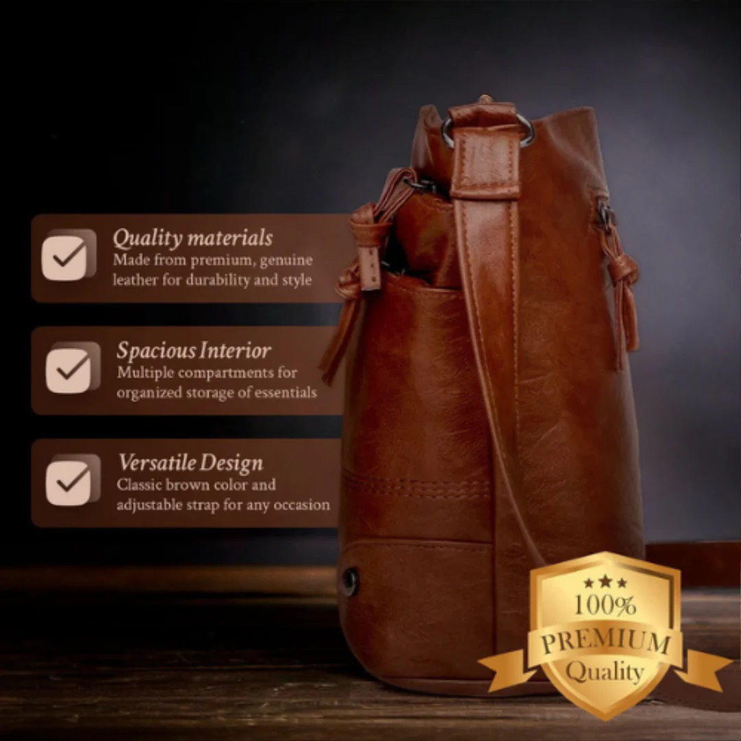 Daisy™ | Leather Shoulder Bag - Image 4