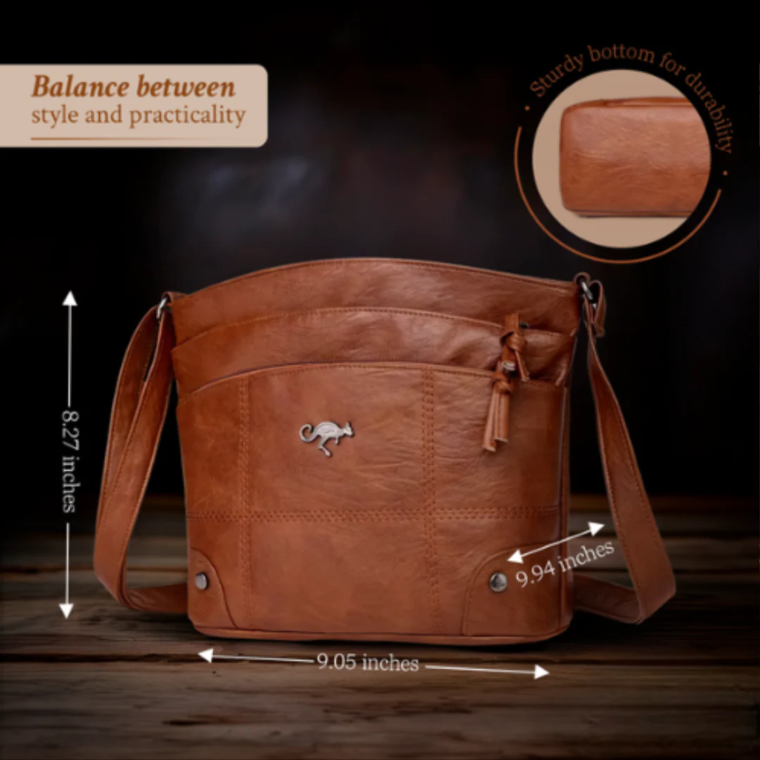 Daisy™ | Leather Shoulder Bag - Image 5