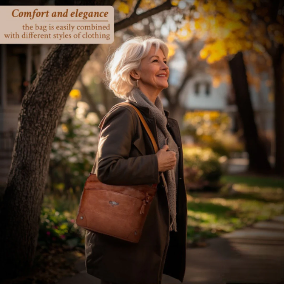 Daisy™ | Leather Shoulder Bag - Image 7