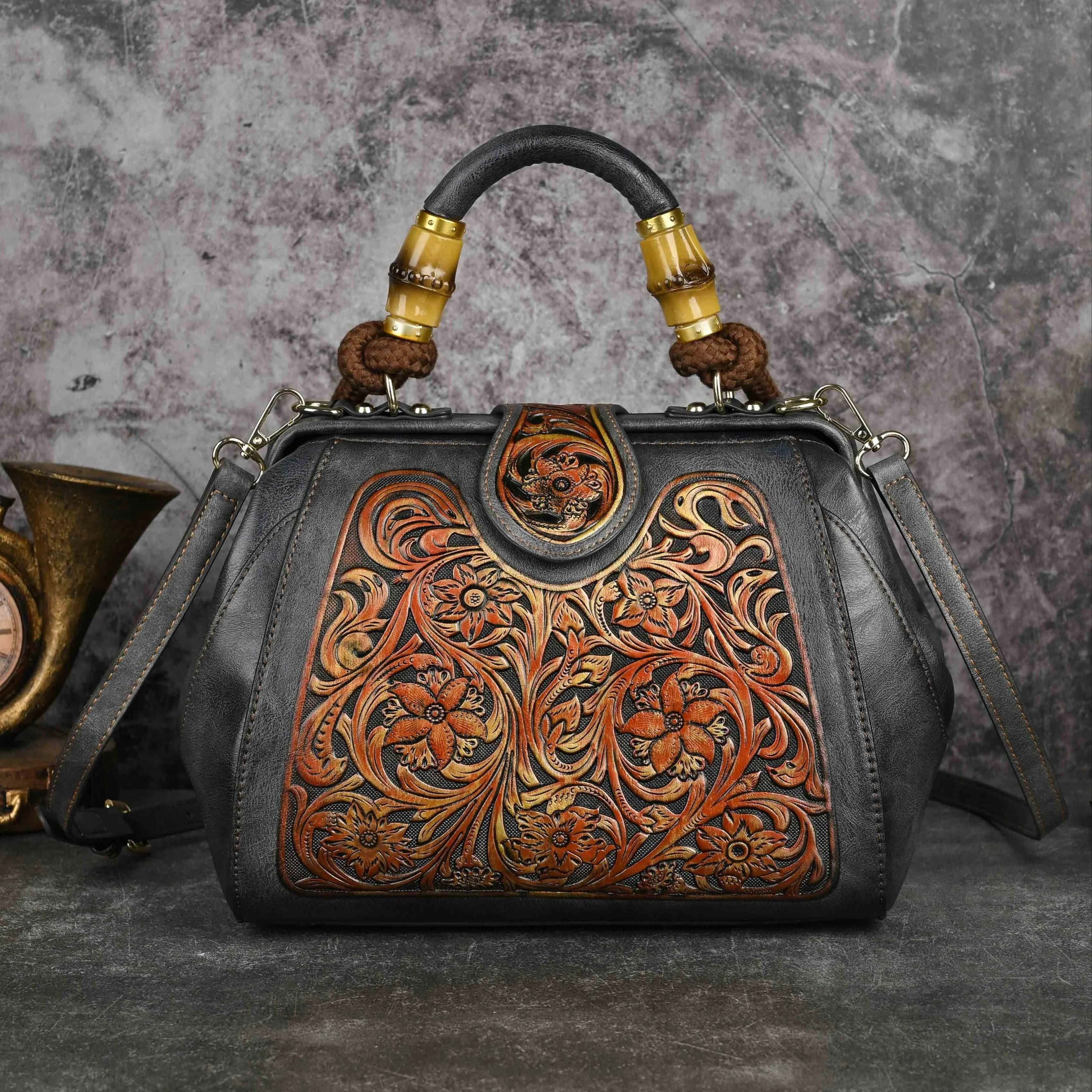 Dorothy™ | Argyle Messenger Bag - Image 4