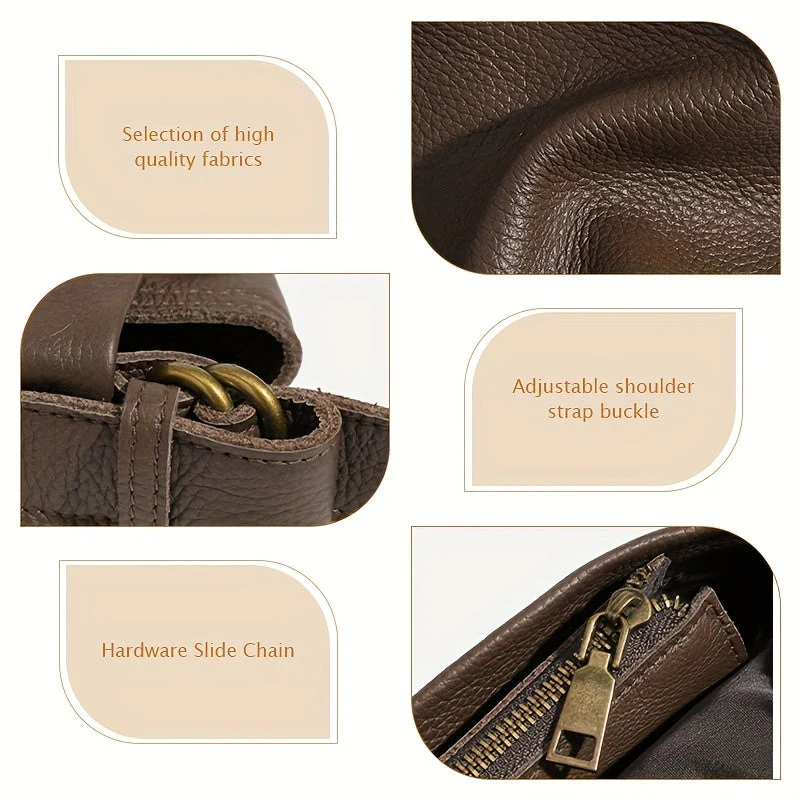 Evelyn™ | Spacious Leather Tote Bag - Image 4