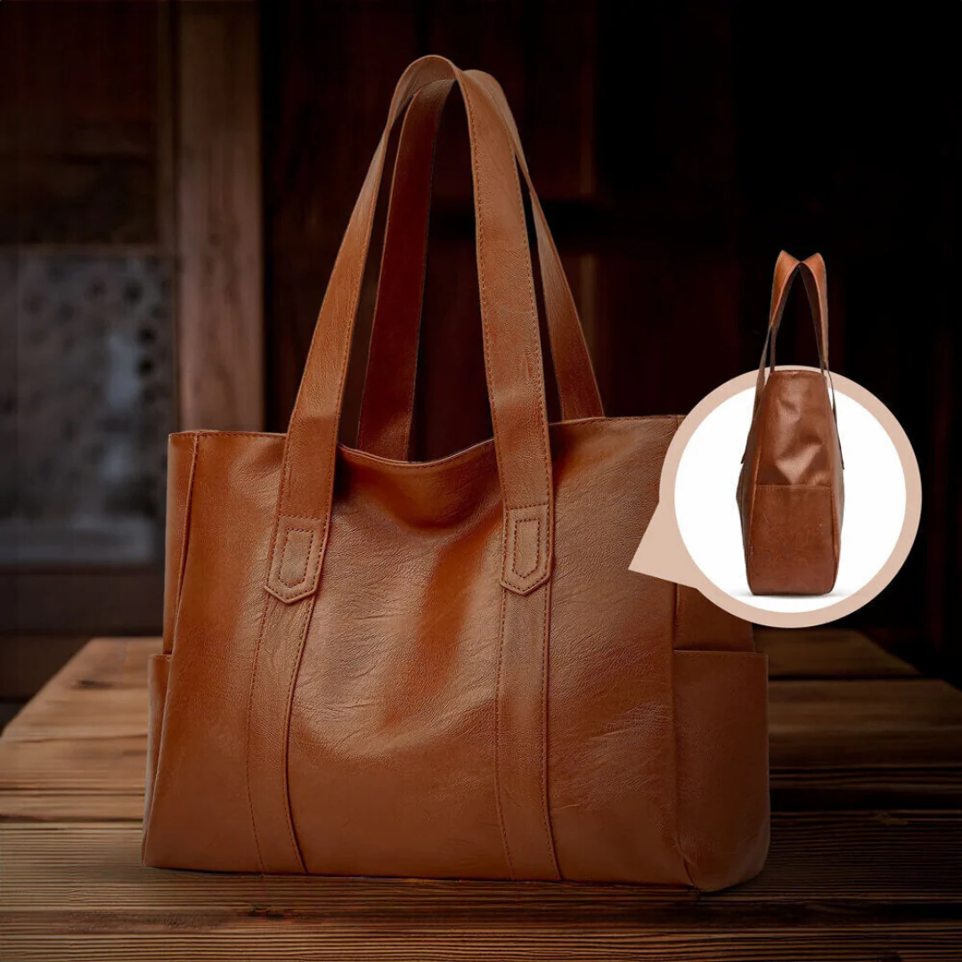 Haley™ | Classic Leather Handbag (BUY 1, GET 1 FREE) - Image 3