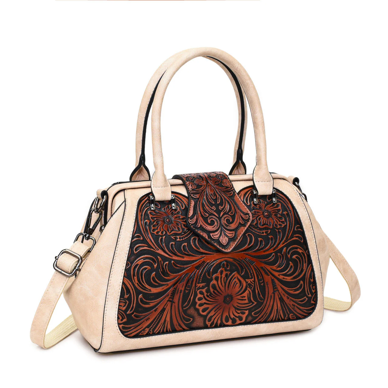 Ida™ | Carved Shoulder Bag - Image 7