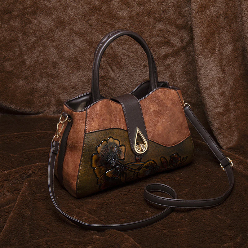 Rose™ | Embossed Messenger Bag - Image 4