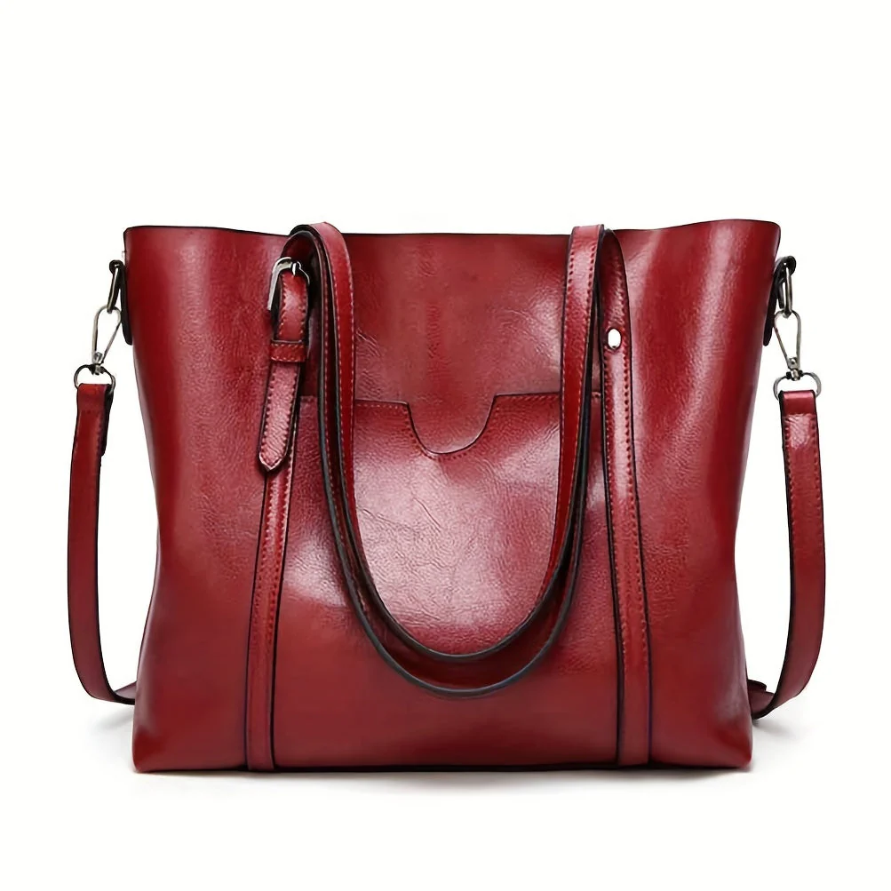 Ruby™ | Refined Leather Tote Bag - Image 5