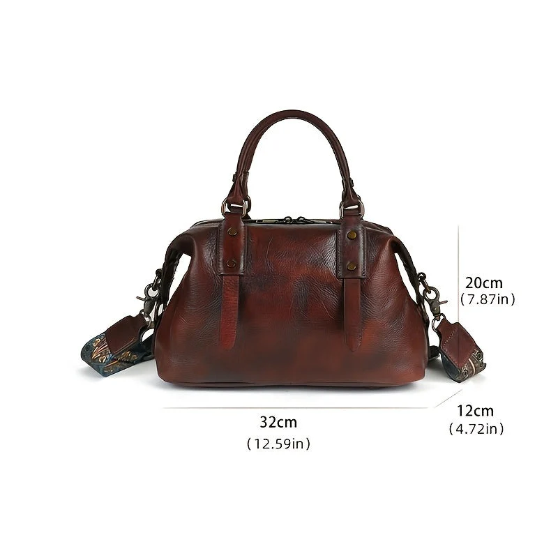 Vivian™ | Doctor-Style Leather Bag - Image 6
