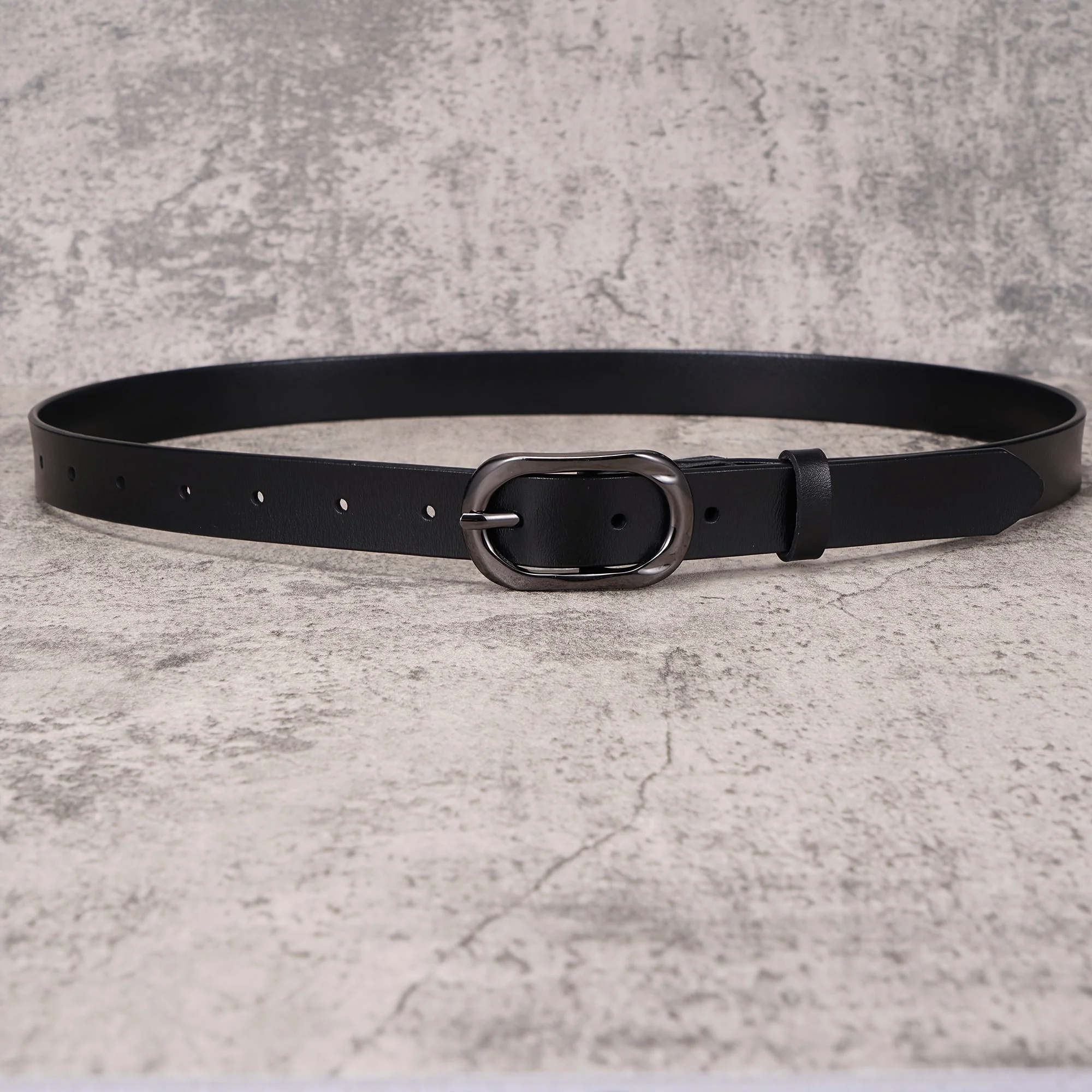 Elizabeth™ | Minimalist Metallic Buckle Belt - Image 8